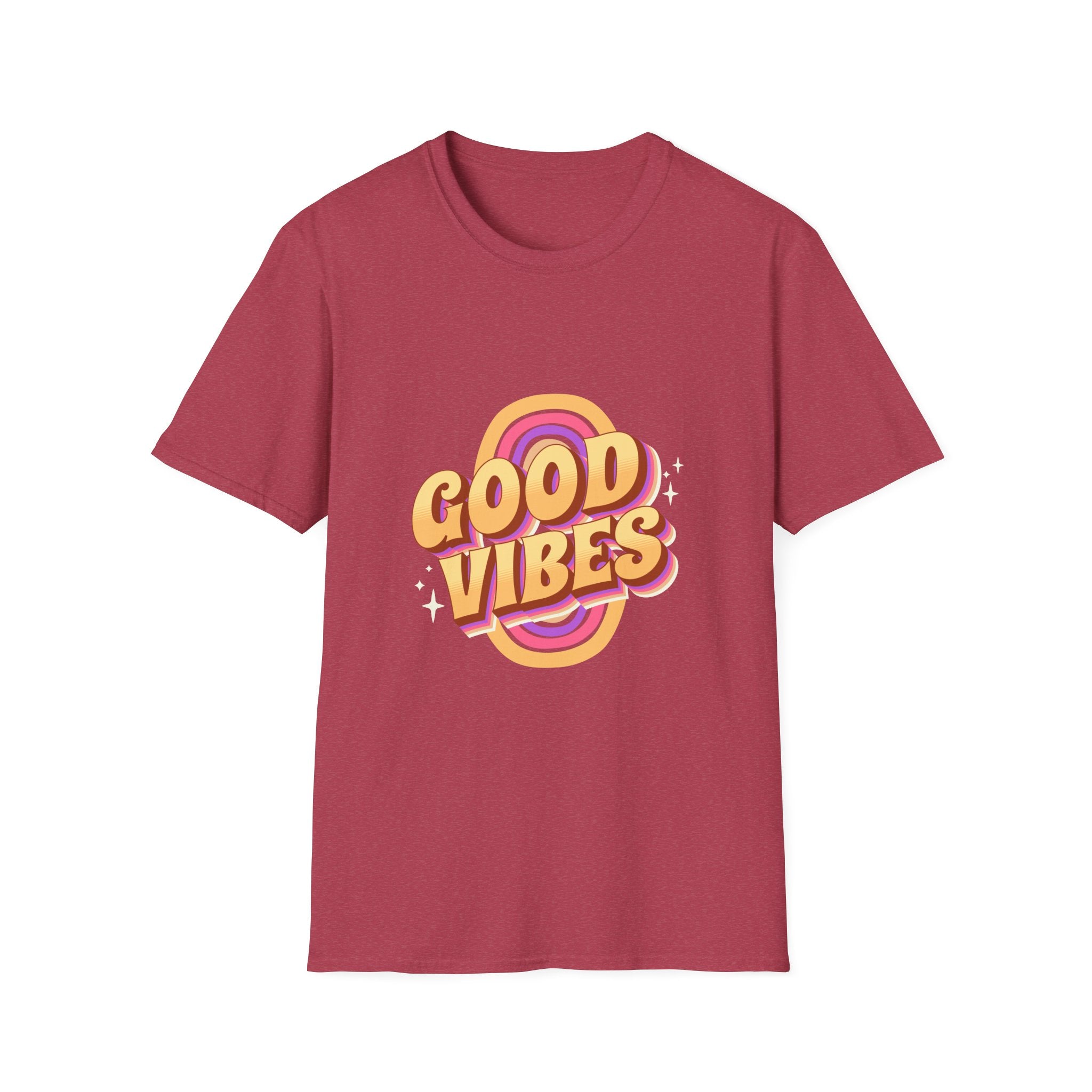 Retro 80s Old School Good Vibes Retro T-Shirt
