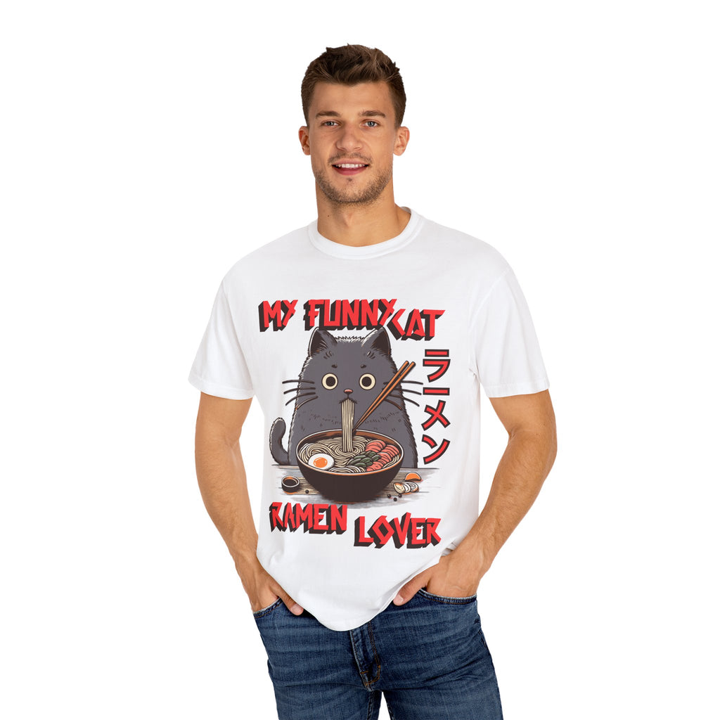 My Funny Cat Ramen Anime Lover T-shirt