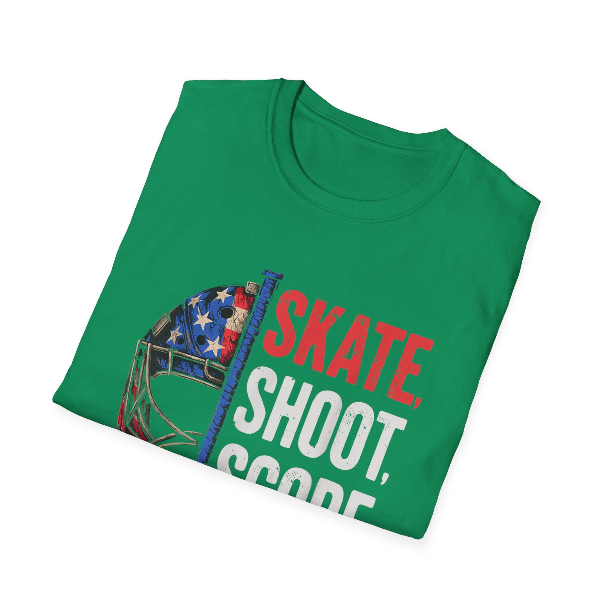 USA Hockey Skate Shoot Score Hockey T-Shirt
