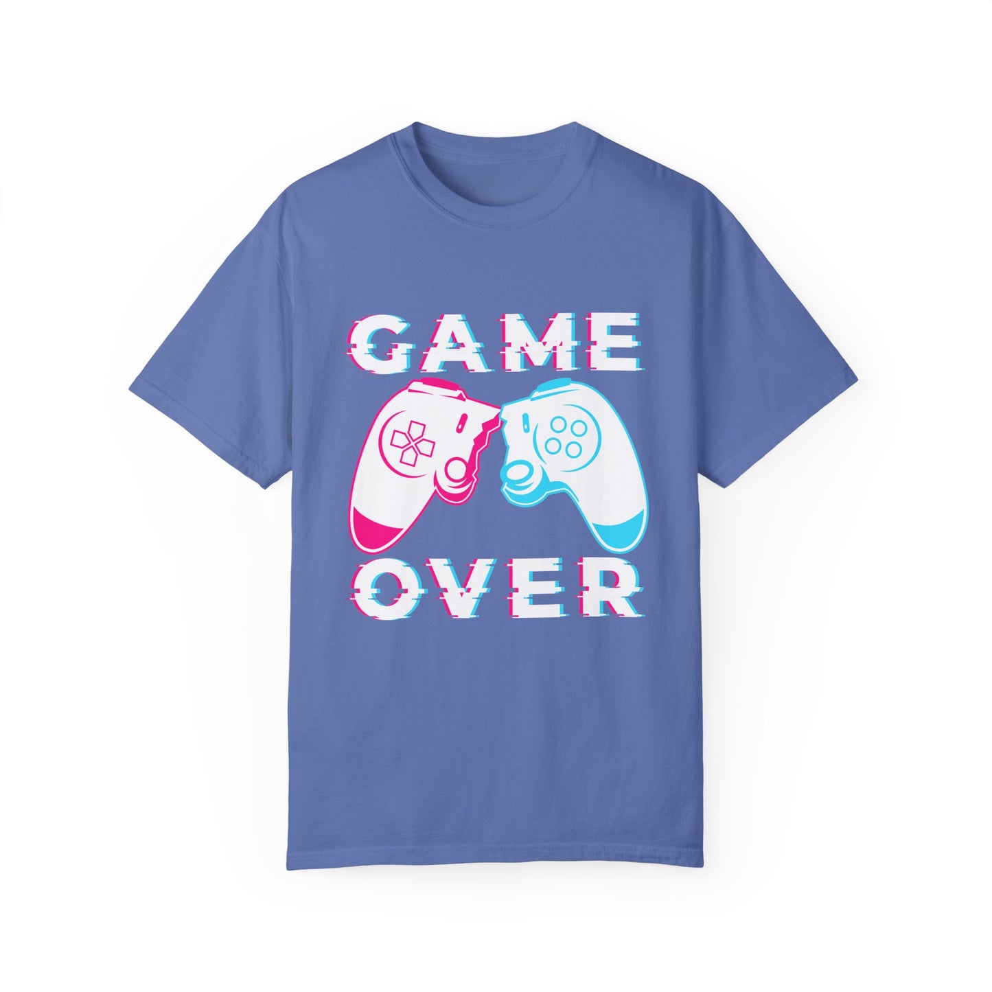 Gamer Over – Pixelated Controller T-shirt