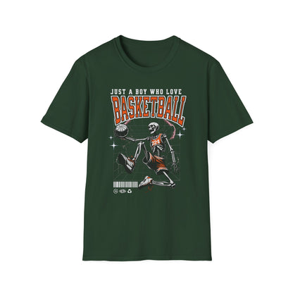 Just a Boy Who Loves Basketball T-Shirt