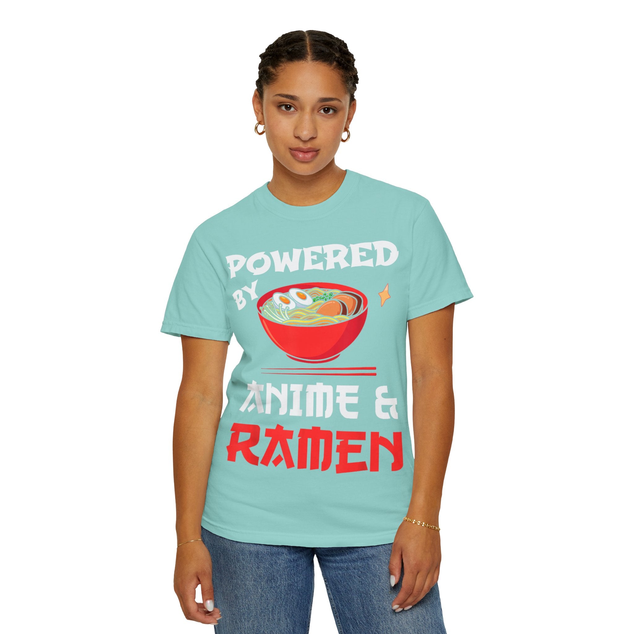 Powered by Anime & Ramen Anime T-shirt