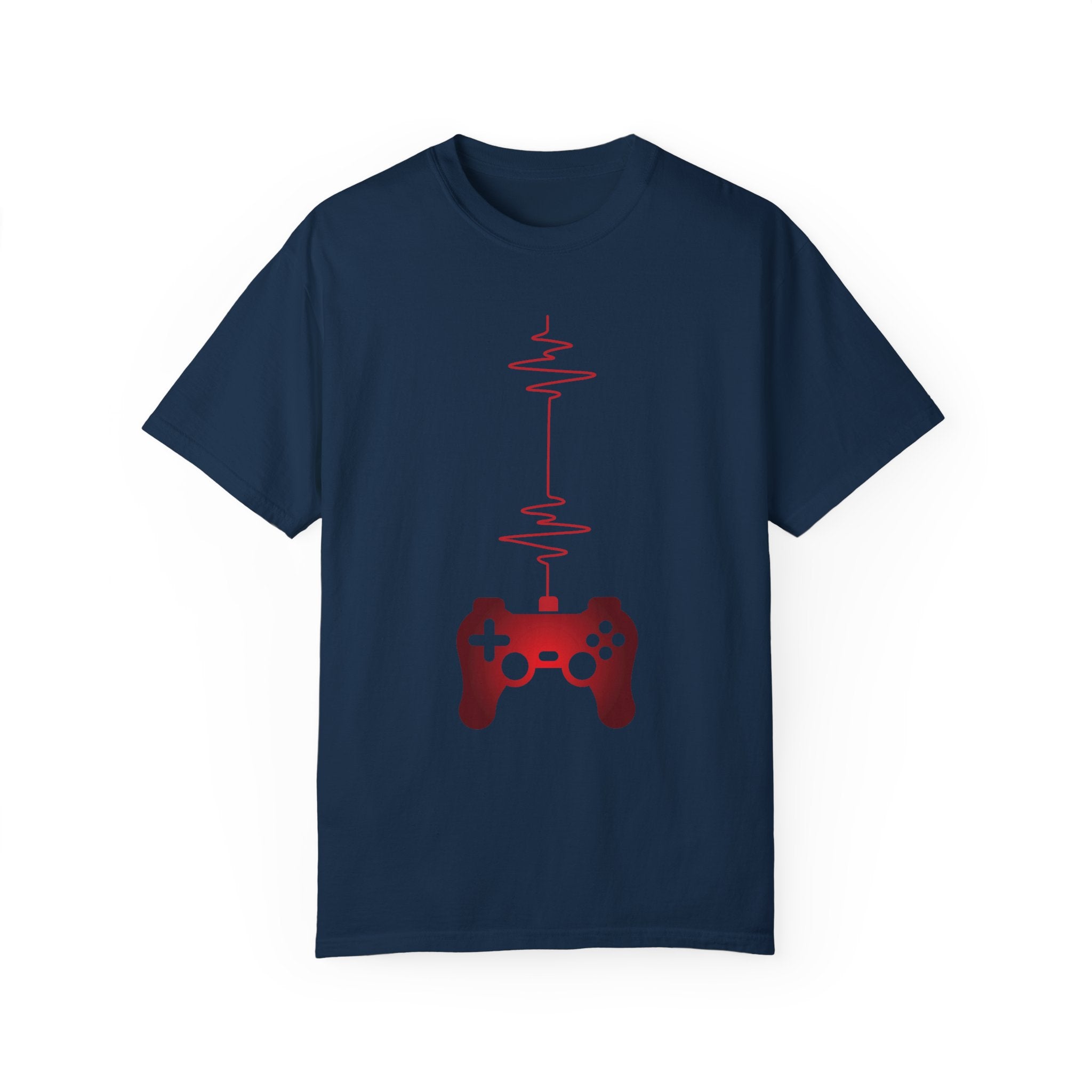 I Love Gaming Heartbeat Gamer T-shirt