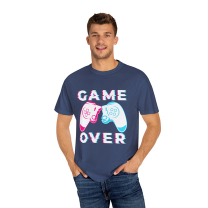Gamer Over – Pixelated Controller T-shirt