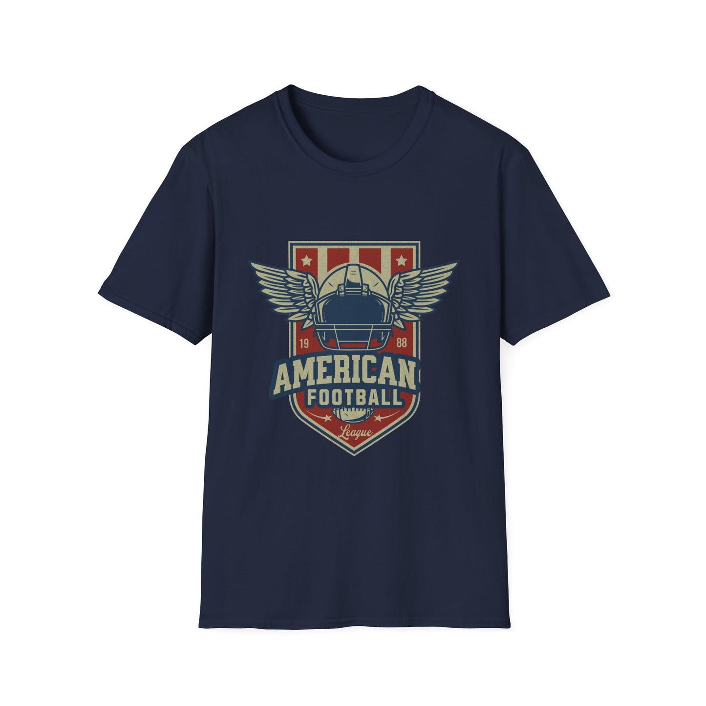 American Football League Season Vintage Football Logo T-Shirt
