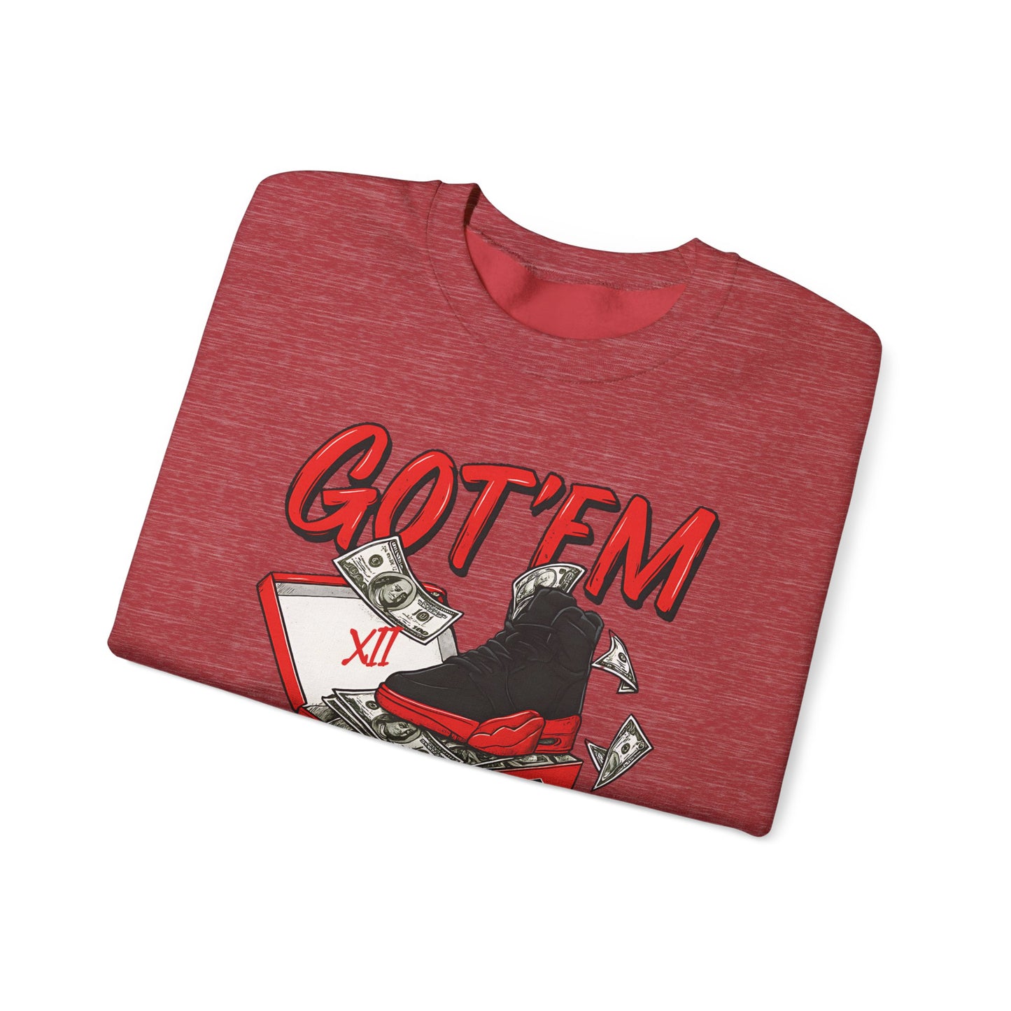 Streetwear Sneakerhead Match Jordan 12 Retro Flu Game Sweatshirt