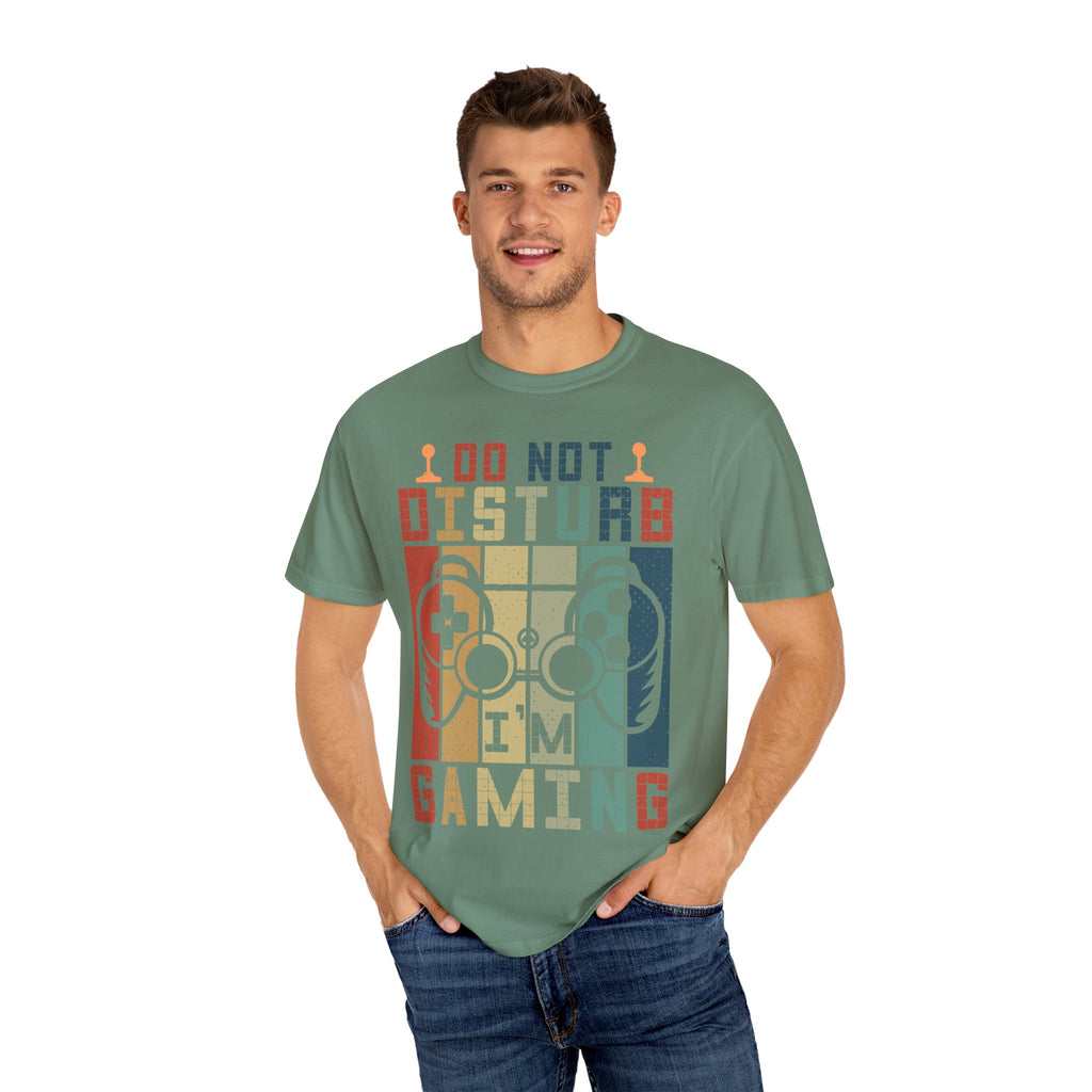 Do Not Disturb, I Am Gaming Retro Gamer T-shirt
