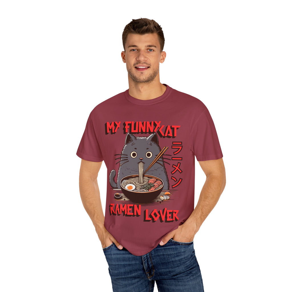 My Funny Cat Ramen Anime Lover T-shirt