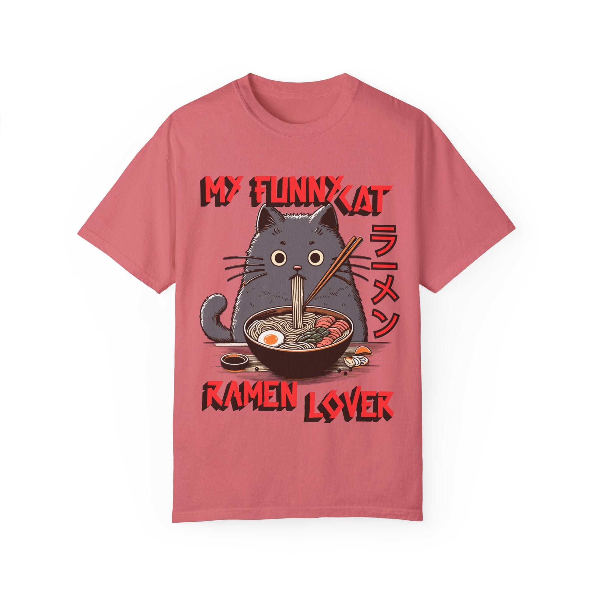 My Funny Cat Ramen Anime Lover T-shirt