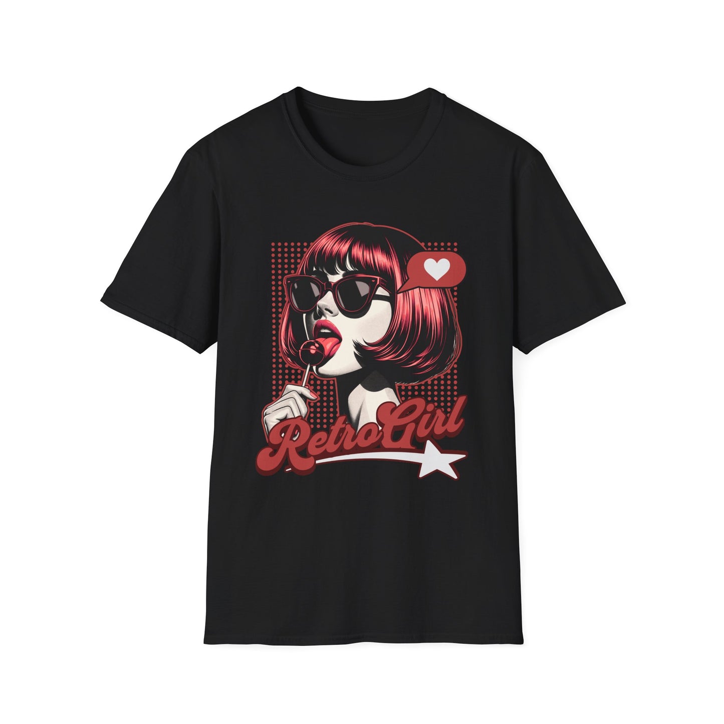 Good vibes Vintage 80s Old School Retro Girl T-Shirt