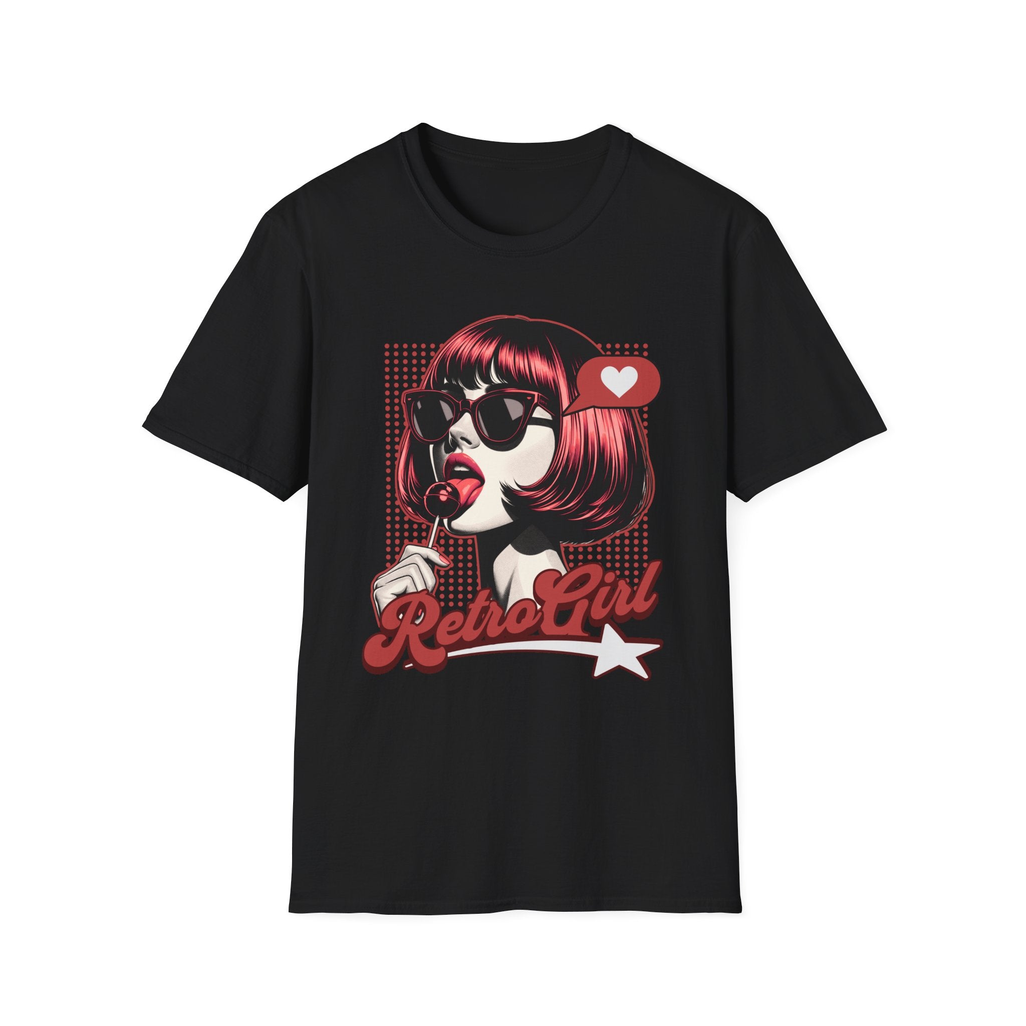 Good vibes Vintage 80s Old School Retro Girl T-Shirt