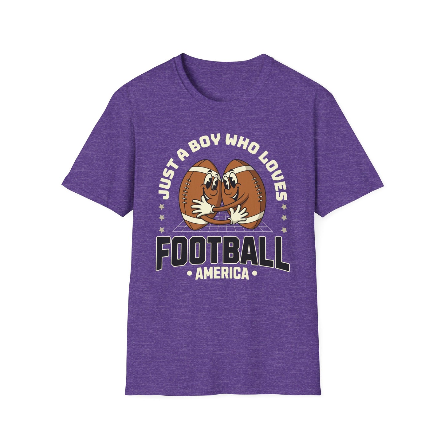 Just a Boy Who Loves Football Game Day T-Shirt