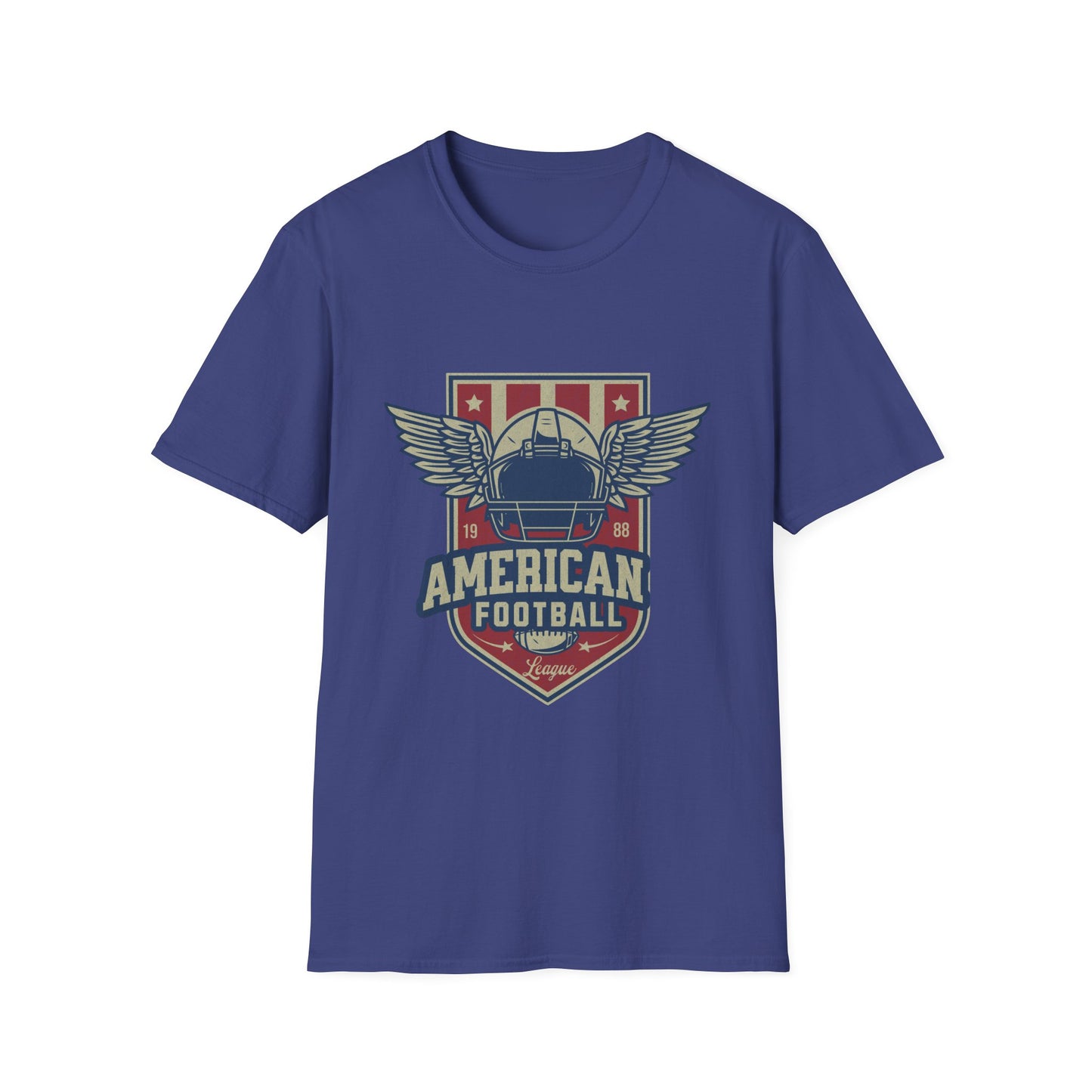 American Football League Season Vintage Football Logo T-Shirt