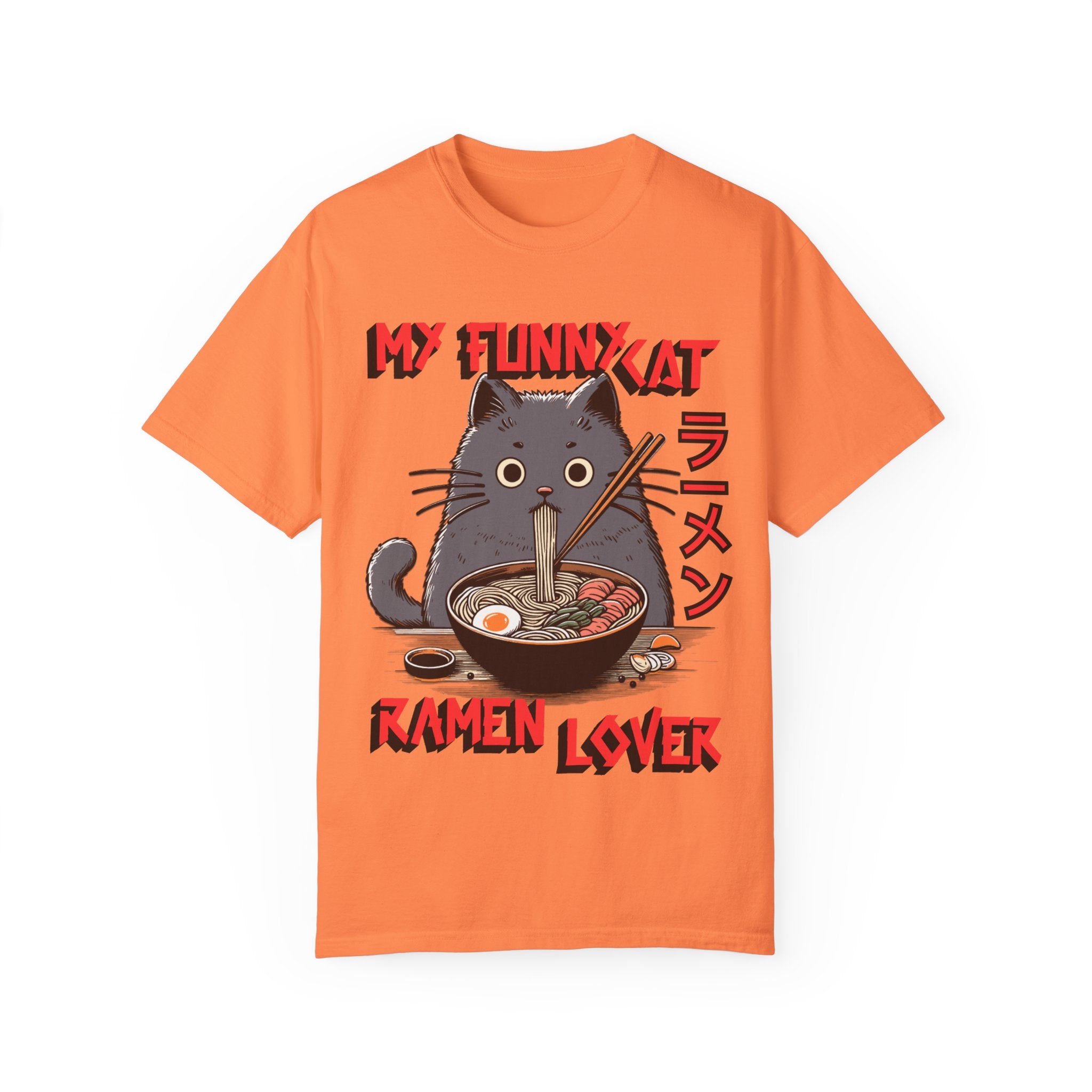 My Funny Cat Ramen Anime Lover T-shirt