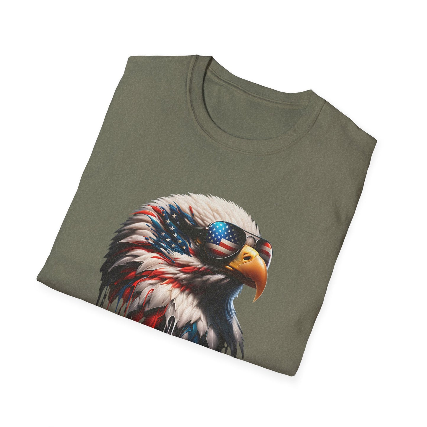 US Bald Eagle ‘MERICA 4th of July T-shirt