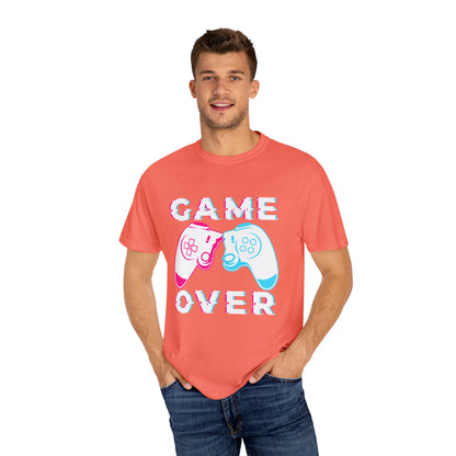 Gamer Over – Pixelated Controller T-shirt