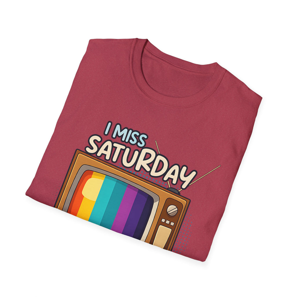 Funny Pop Culture Cartoons Retro 80s Retro Cartoons TV T-shirt