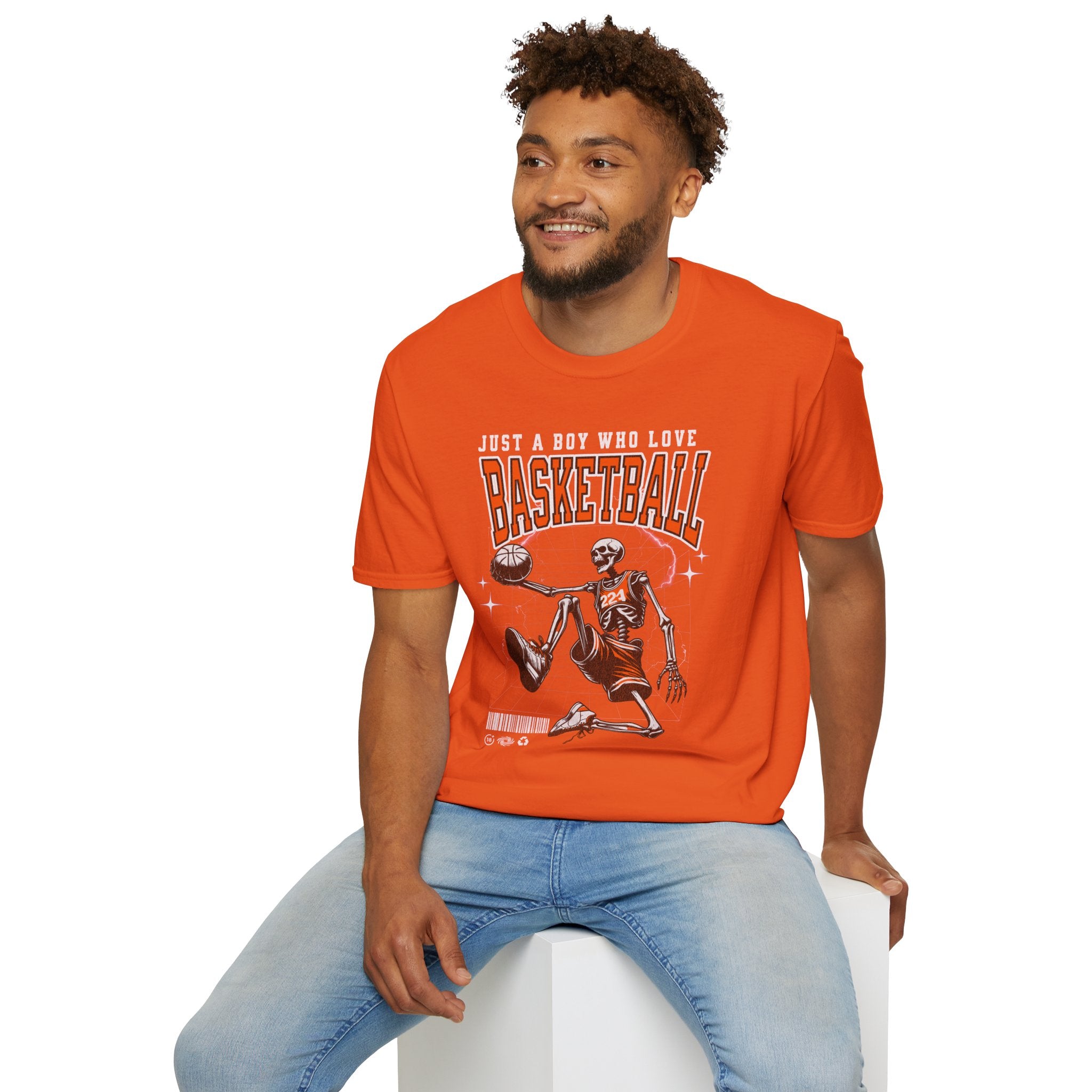 Just a Boy Who Loves Basketball T-Shirt