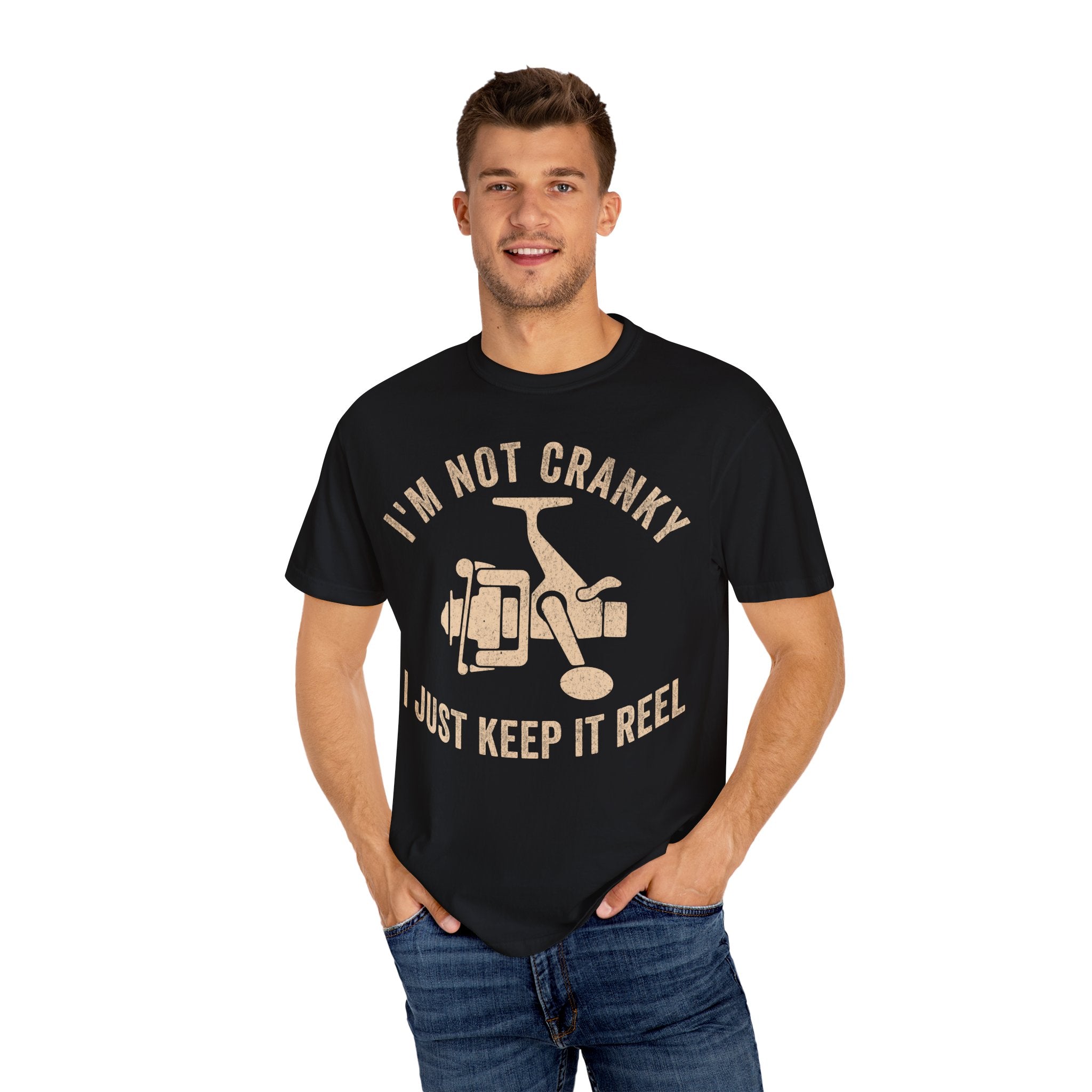Fisher Dad – I’m Not Cranky, I Just Keep It Reel Father’s Day T-shirt