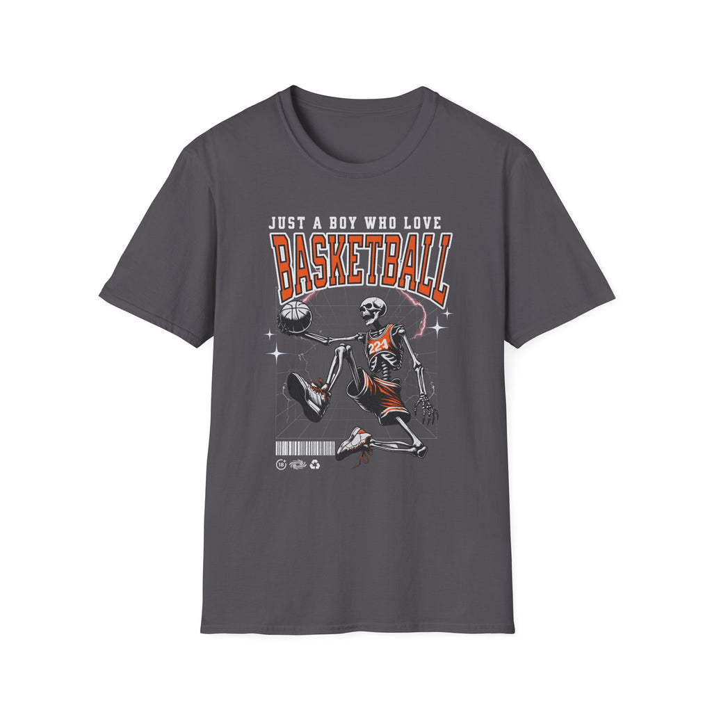 Just a Boy Who Loves Basketball T-Shirt