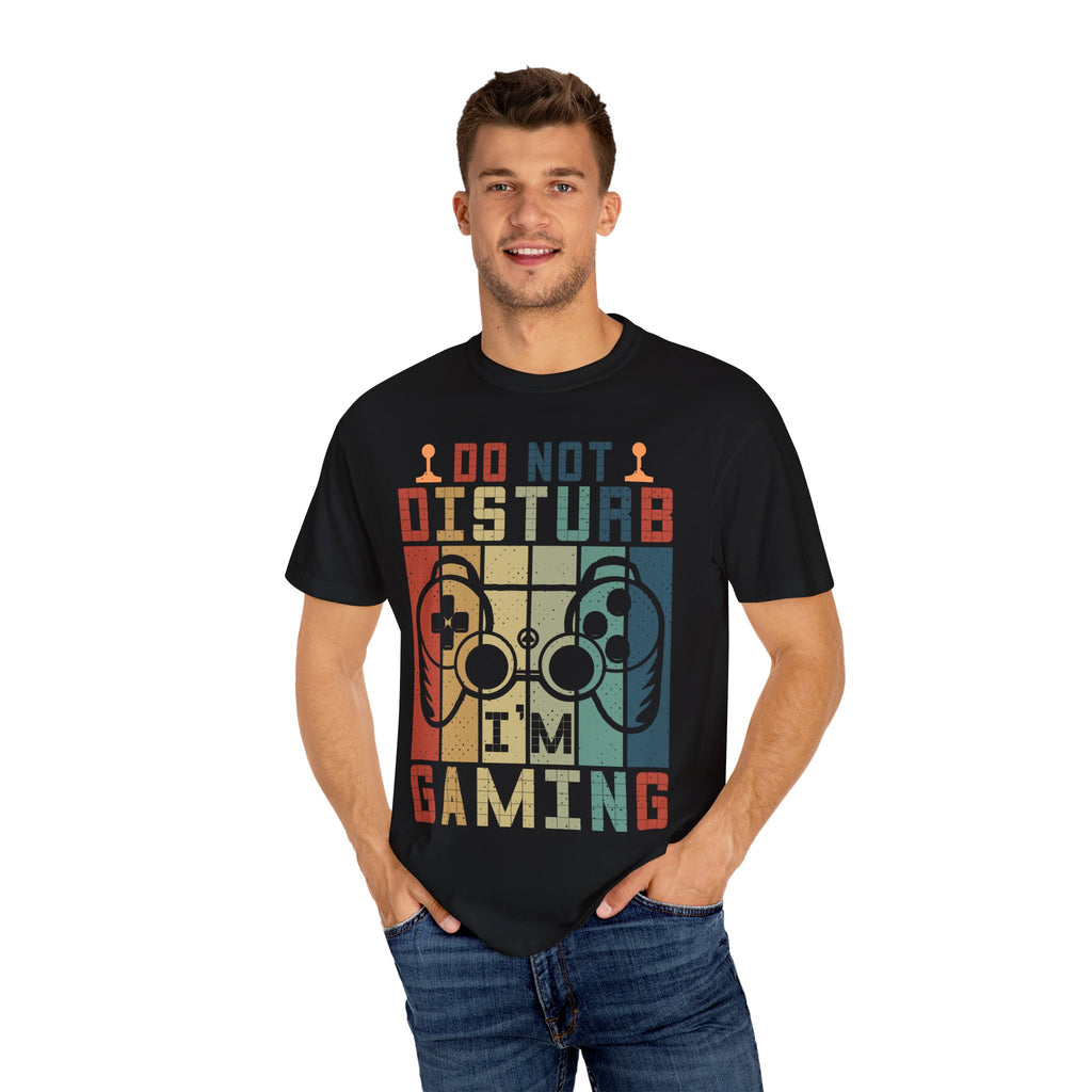 Do Not Disturb, I Am Gaming Retro Gamer T-shirt