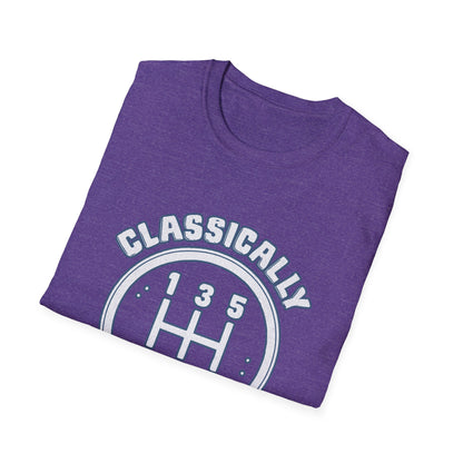 Classically Trained Stick Shift Hot Rod Gearhead Vintage Car T-Shirt
