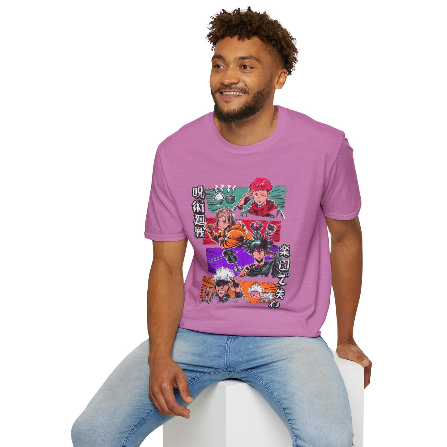 Japan Pop Culture Stars Anime Heroes T-Shirt