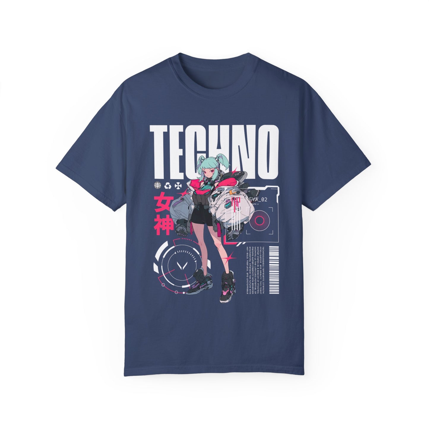 Techno Anime Girl T-shirt