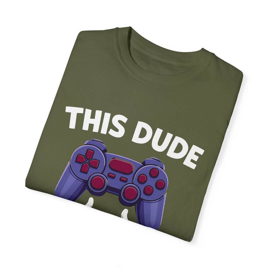 This Dude Needs V-Bucks Gamer T-Shirt