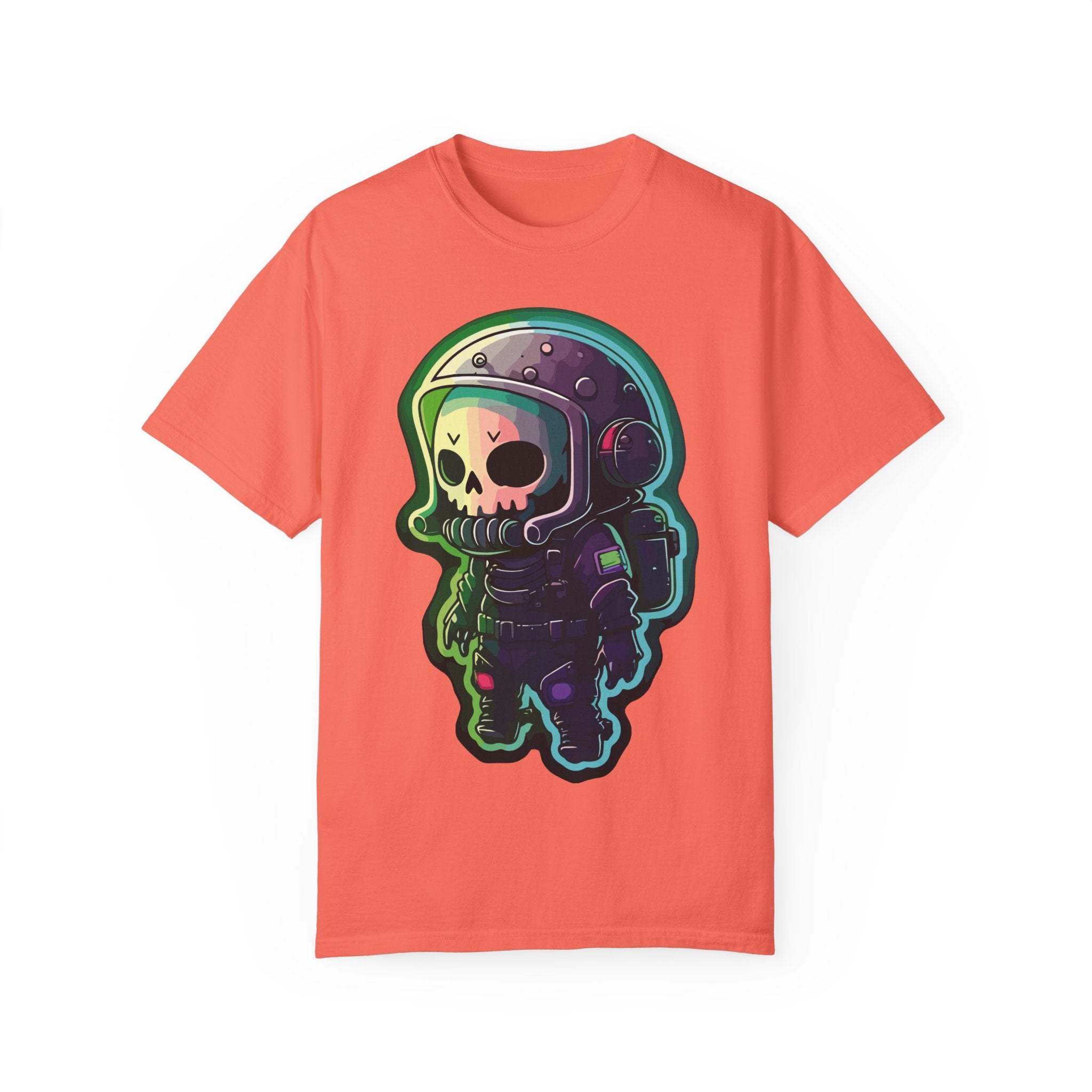 Funny Grim Reaper Astronaut Streetwear T-shirt