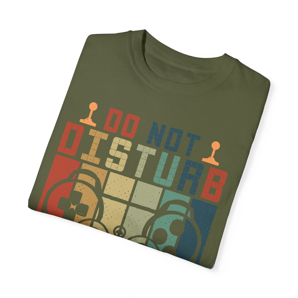 Do Not Disturb, I Am Gaming Retro Gamer T-shirt
