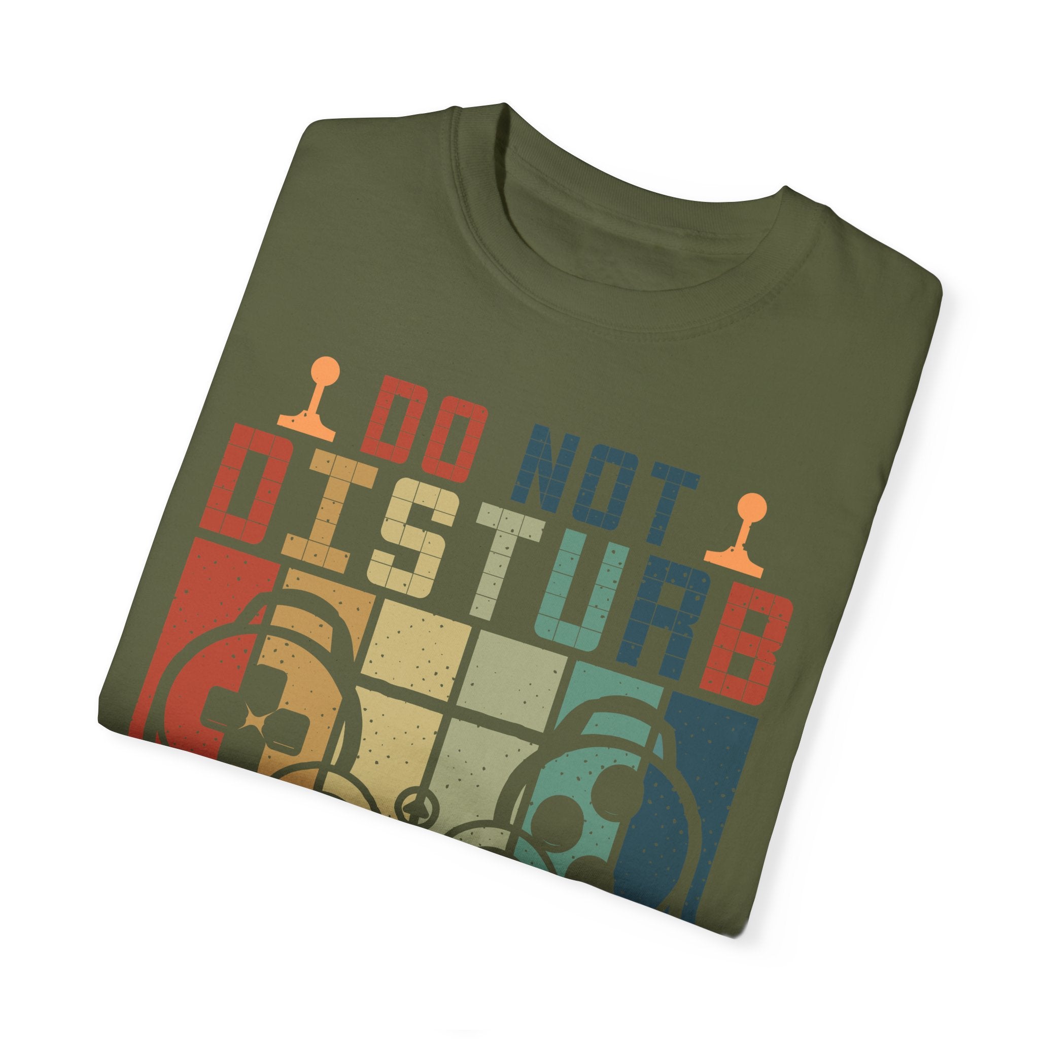 Do Not Disturb, I Am Gaming Retro Gamer T-shirt