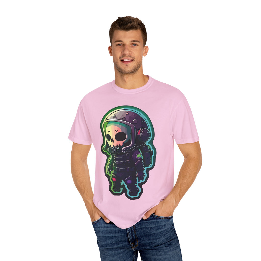 Funny Grim Reaper Astronaut Streetwear T-shirt