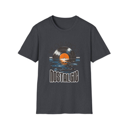 Retro Nostalgic Vintage Vinyl Music T-shirt
