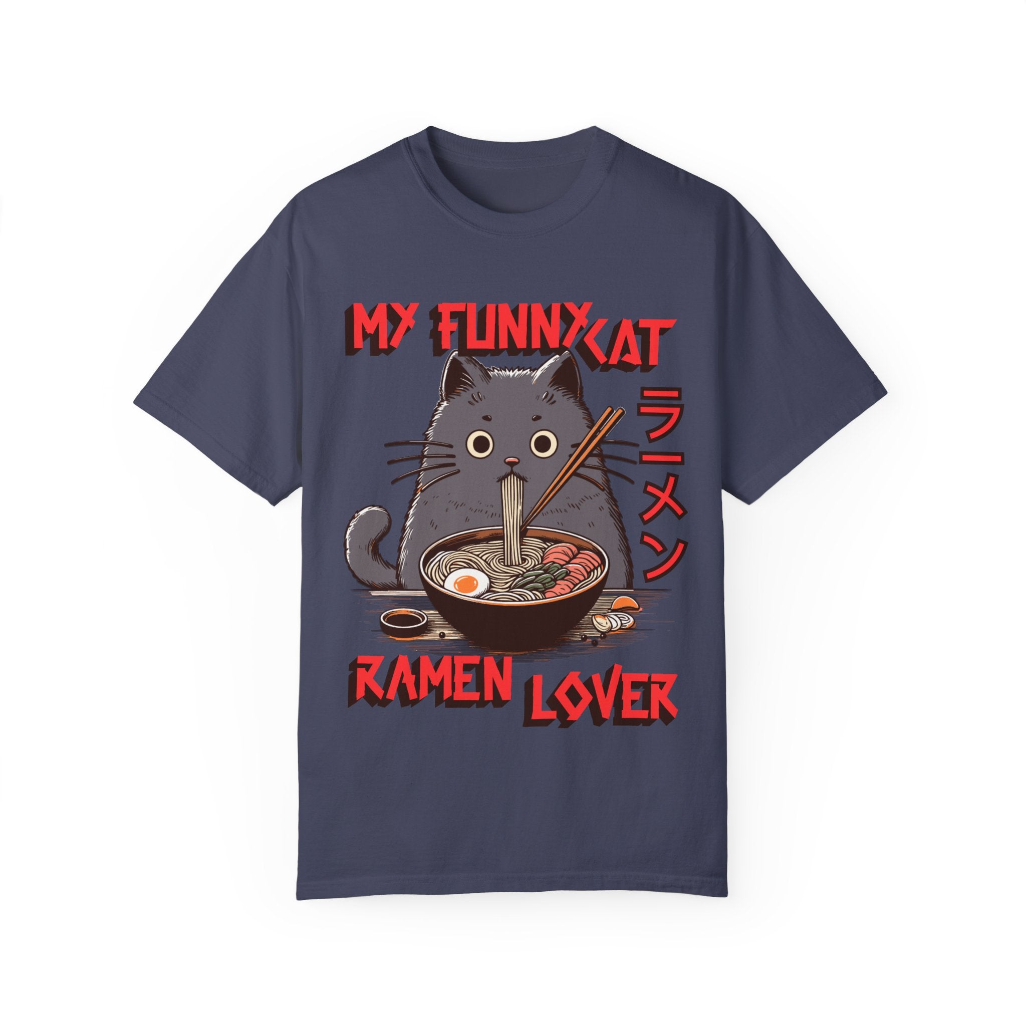 My Funny Cat Ramen Anime Lover T-shirt