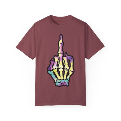 Skeleton Hand F You Streetwear T-shirt