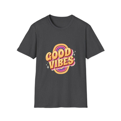 Retro 80s Old School Good Vibes Retro T-Shirt