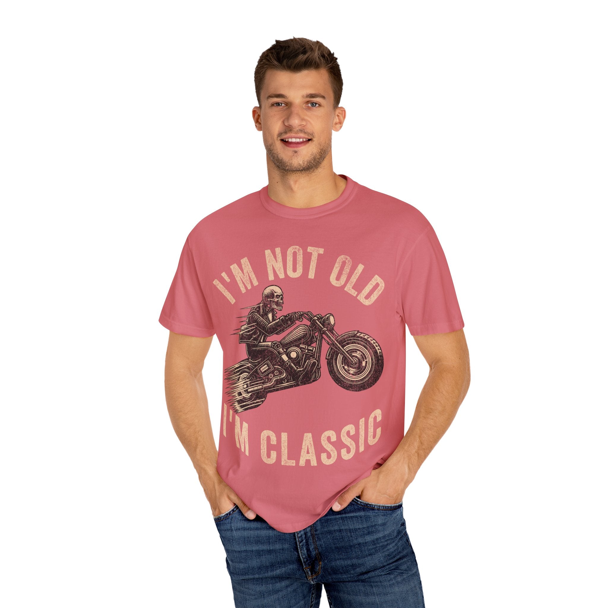 Biker Dad – I’m Not Old, I’m Classic Father’s Day T-Shirt