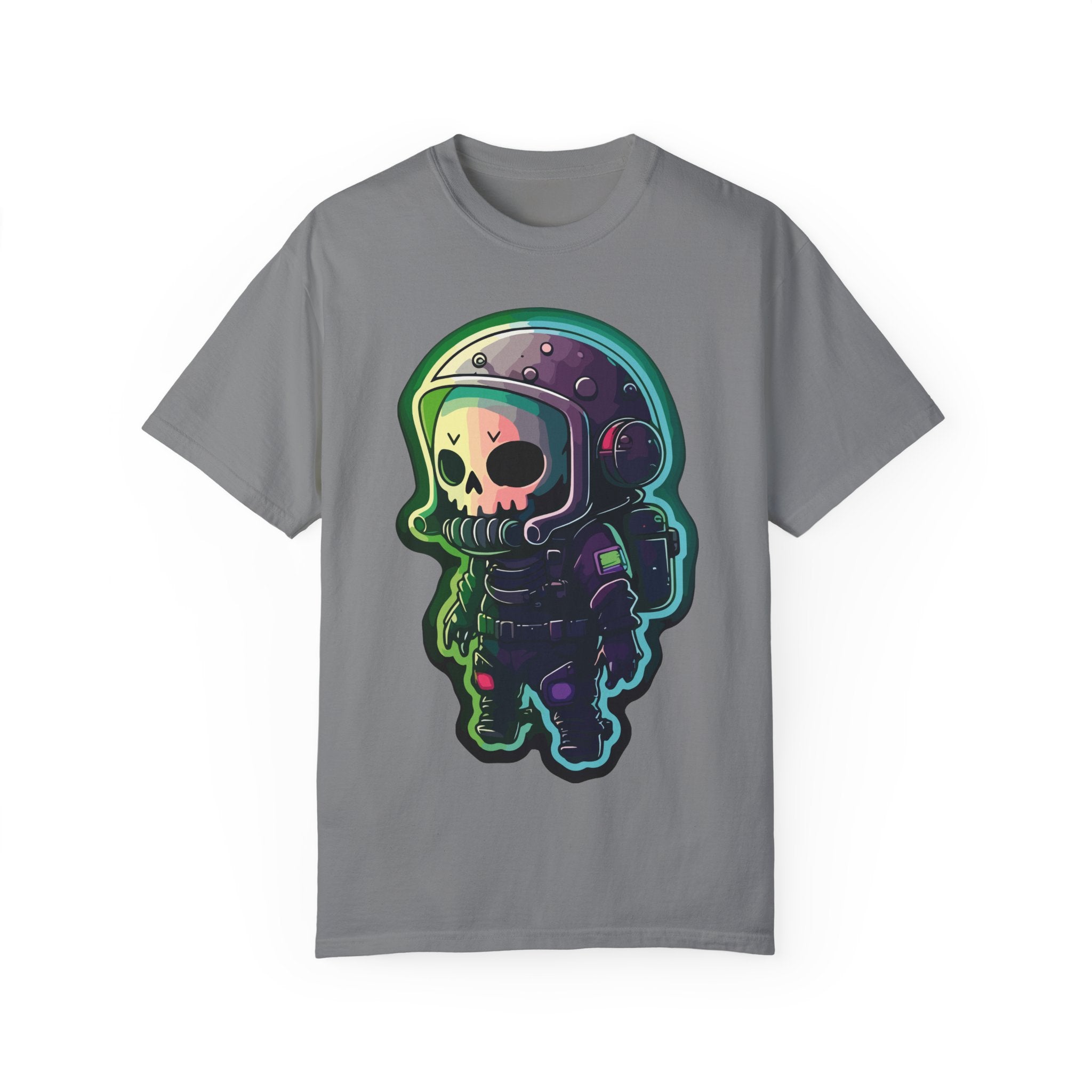 Funny Grim Reaper Astronaut Streetwear T-shirt