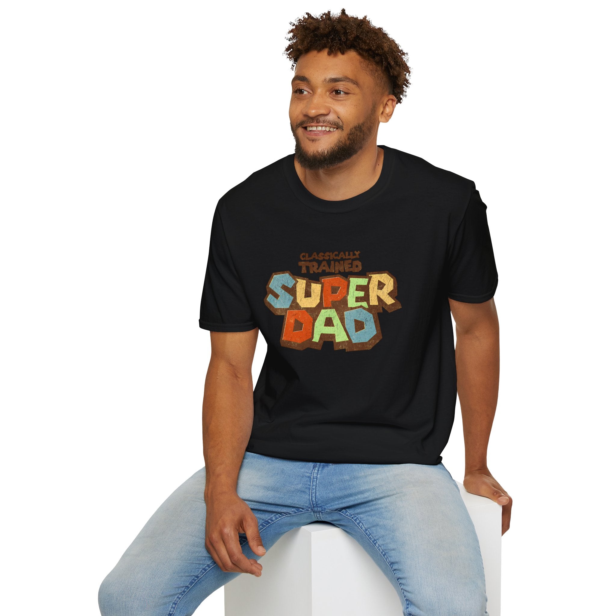Classically Trained Super Dad Father's Day T-Shirt