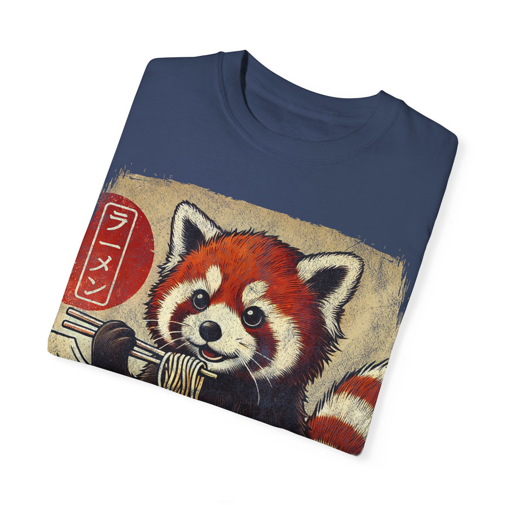 Ramen Time – Japanese Anime Red Panda T-shirt