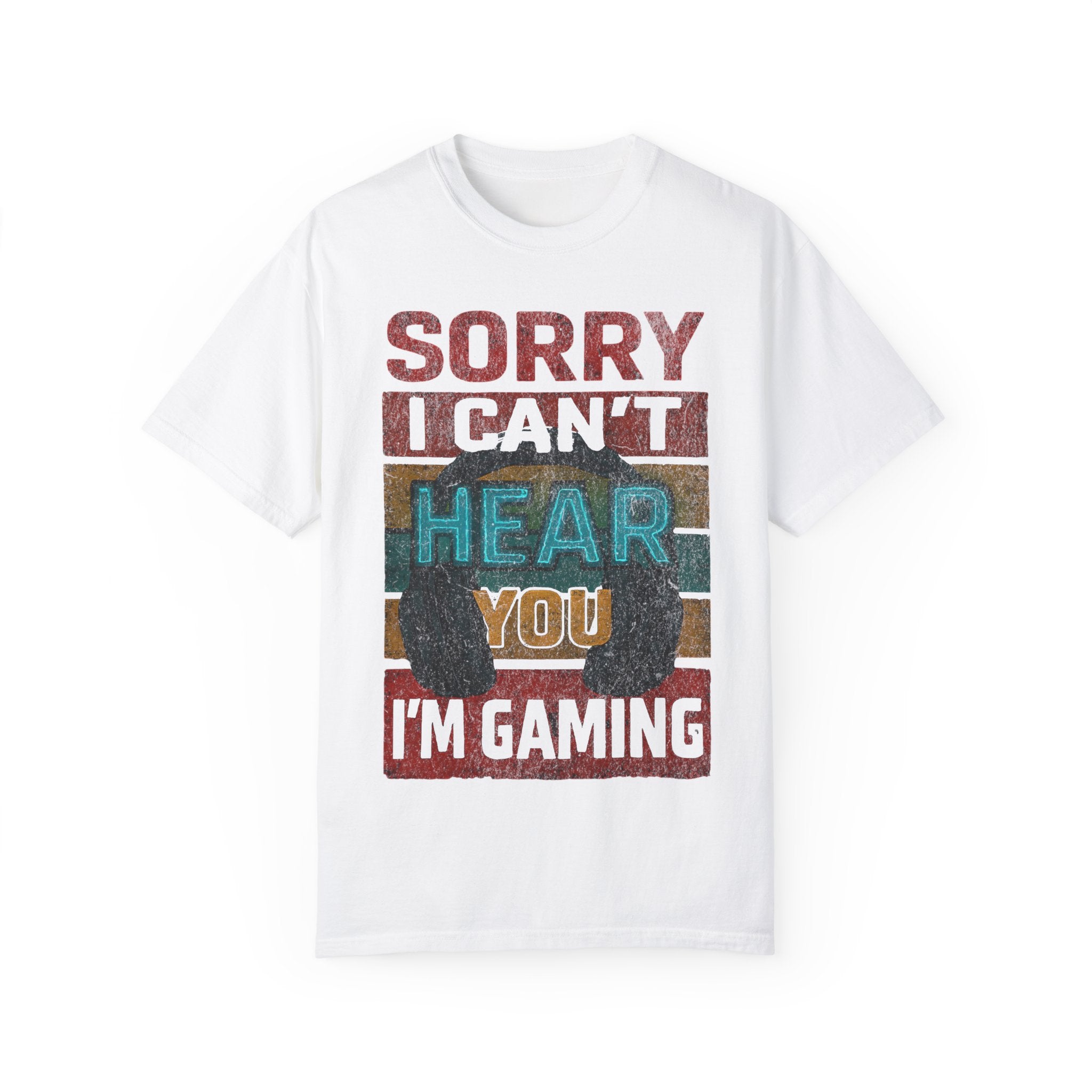 I Can’t Hear You, I’m Gaming Retro Gamer T-Shirt