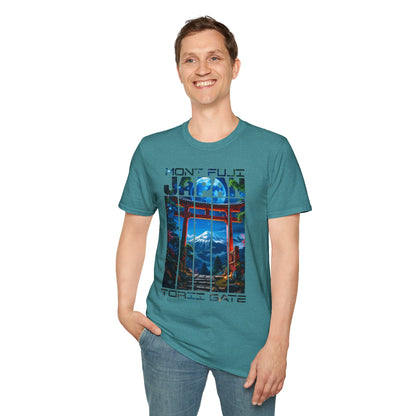 Mont Fuji Japan Torii Gate T-shirt