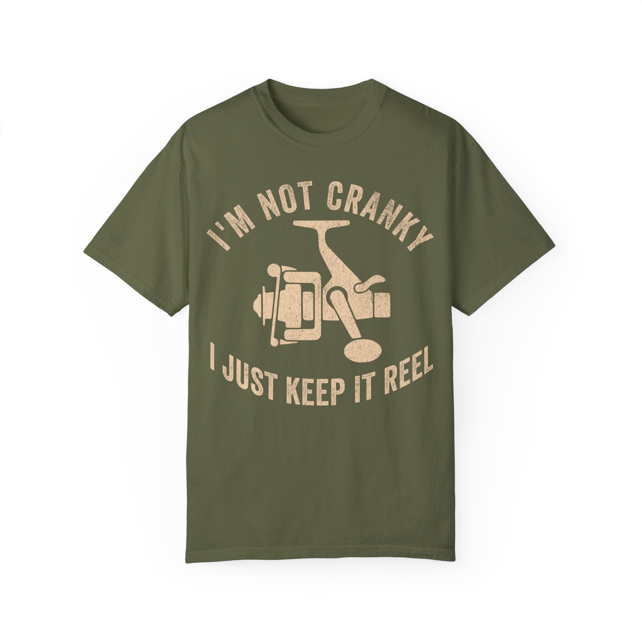 Fisher Dad – I’m Not Cranky, I Just Keep It Reel Father’s Day T-shirt