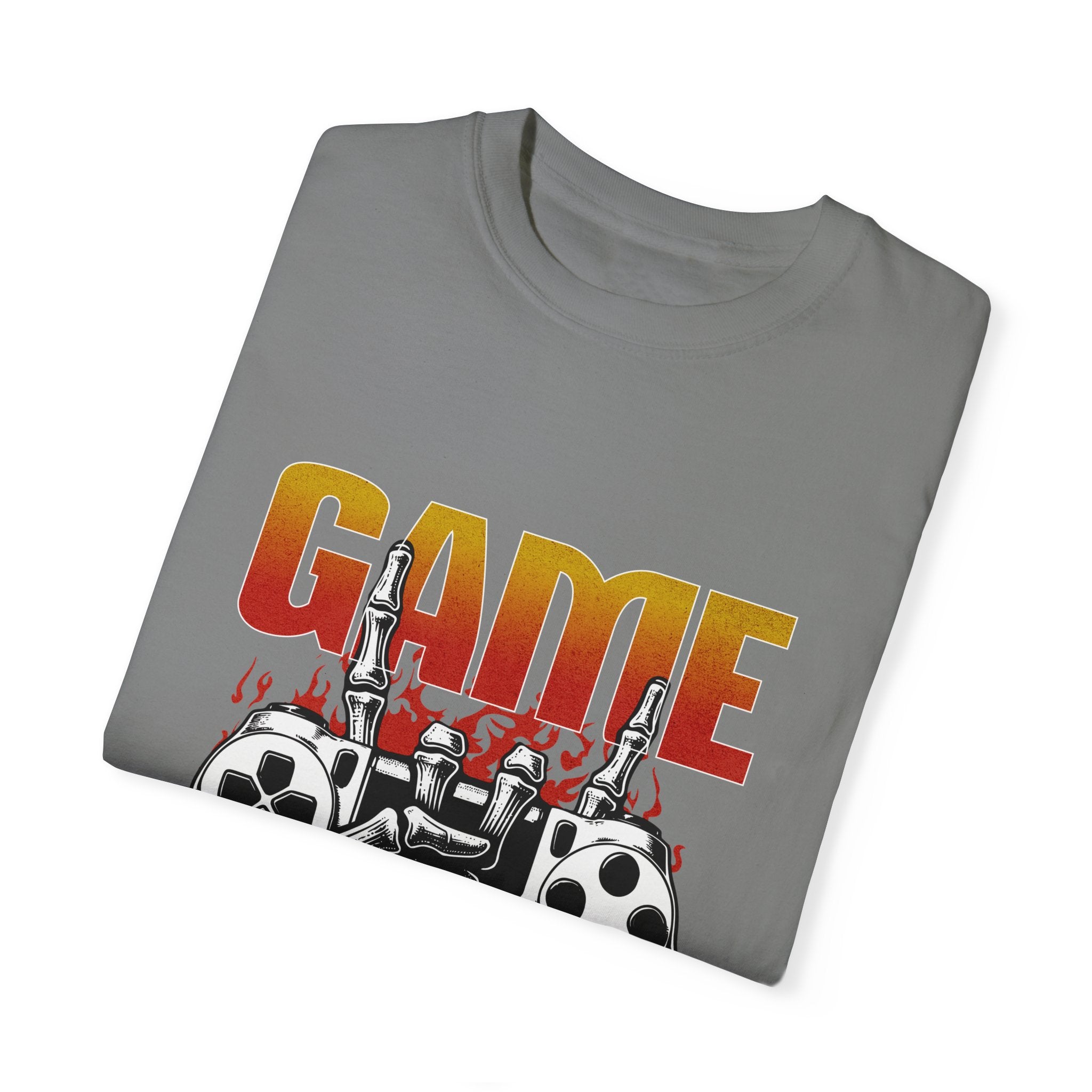 Skeleton Gamer Game Over T-shirt