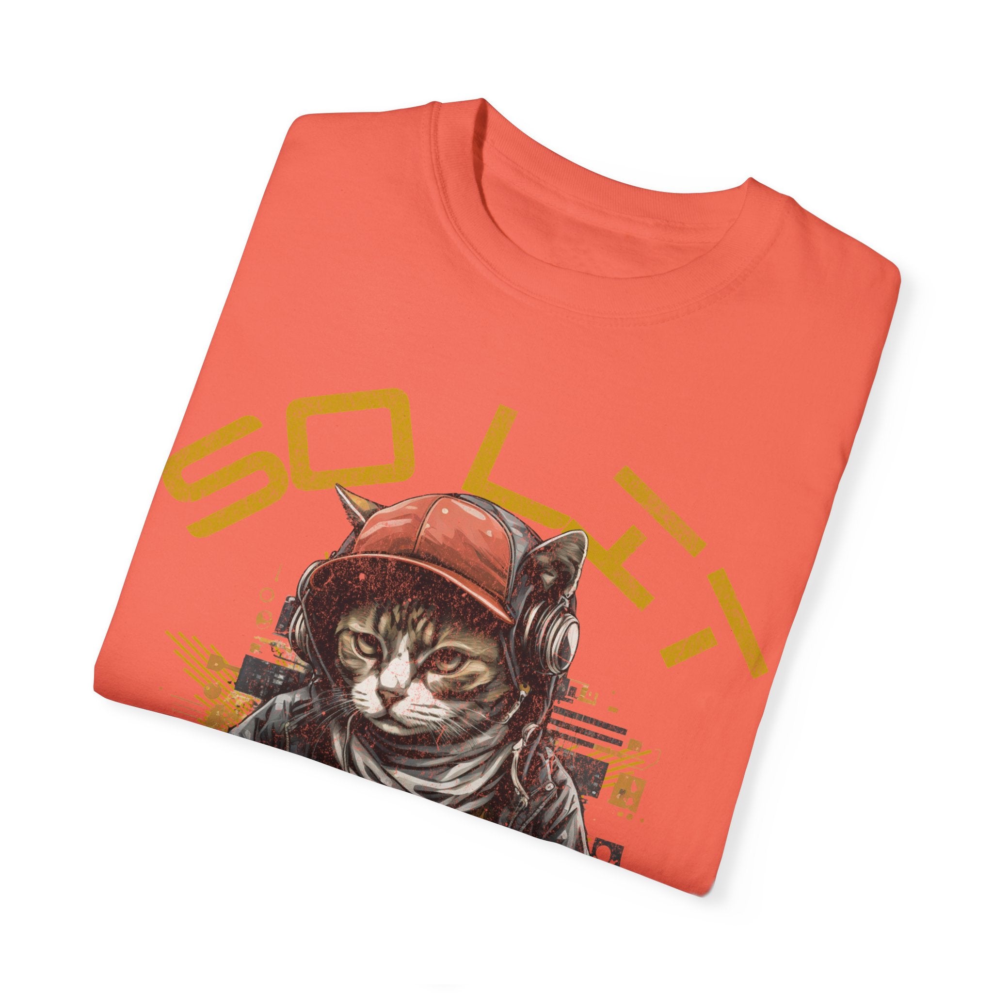 So Lit Right Meow Funny Cat Streetwear T-Shirt