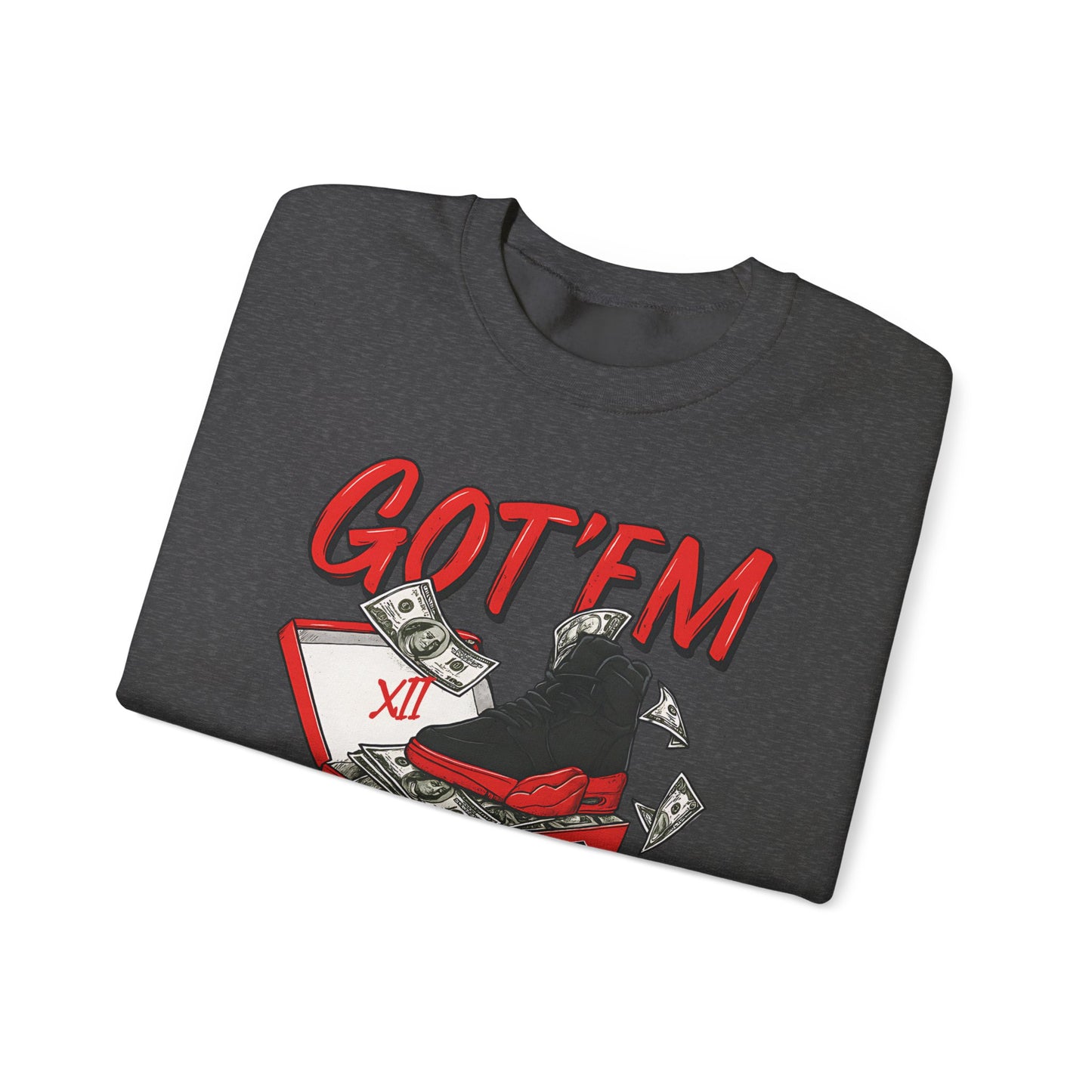 Streetwear Sneakerhead Match Jordan 12 Retro Flu Game Sweatshirt