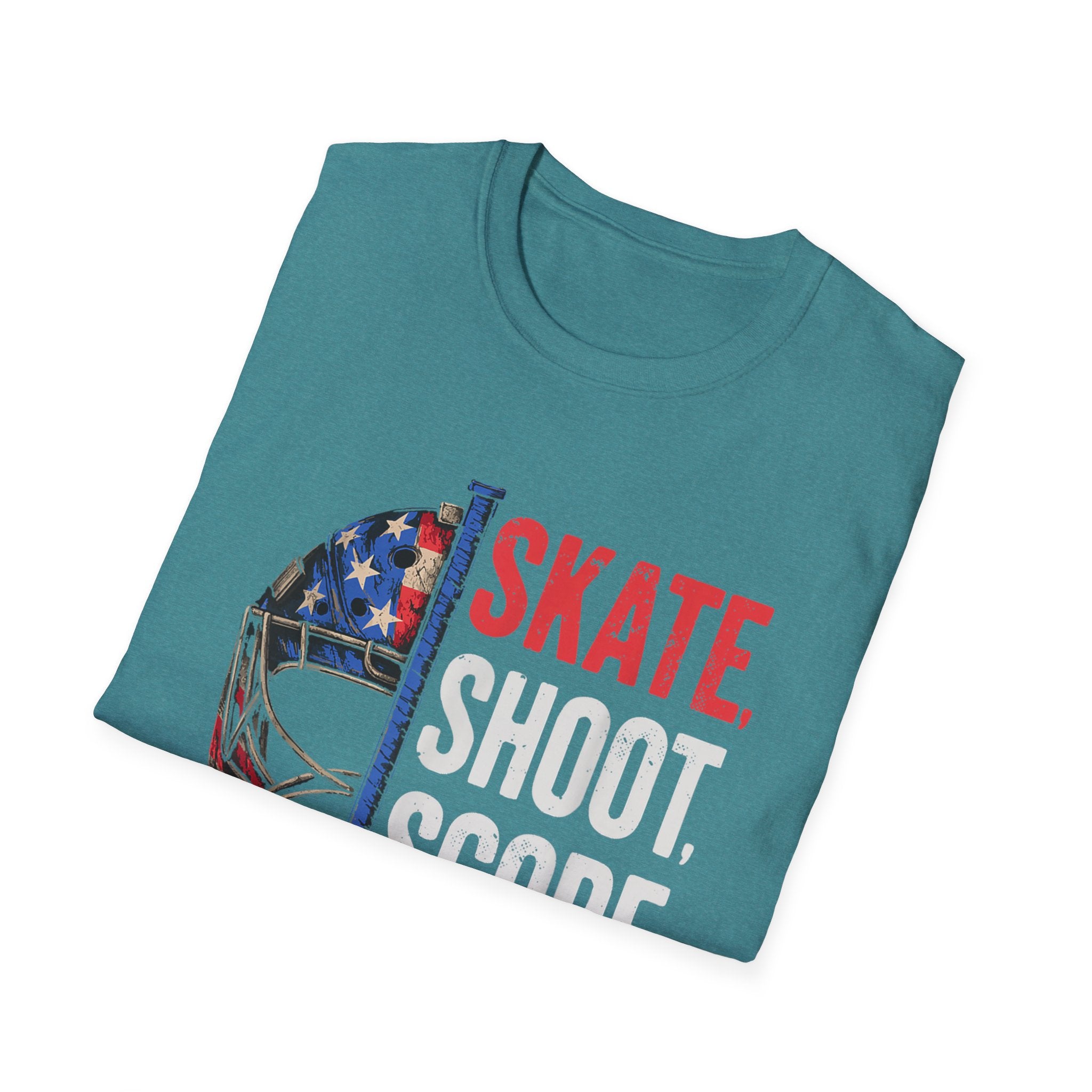 USA Hockey Skate Shoot Score Hockey T-Shirt