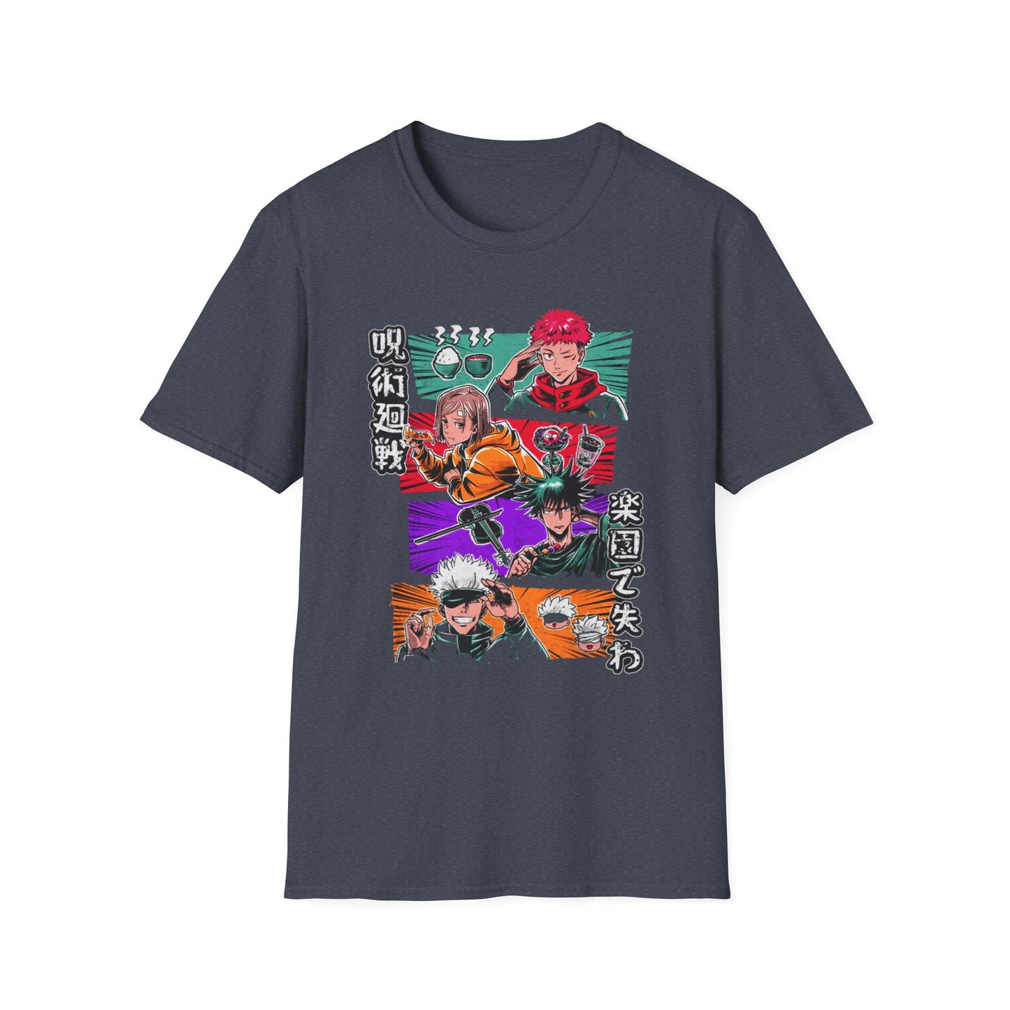Japan Pop Culture Stars Anime Heroes T-Shirt
