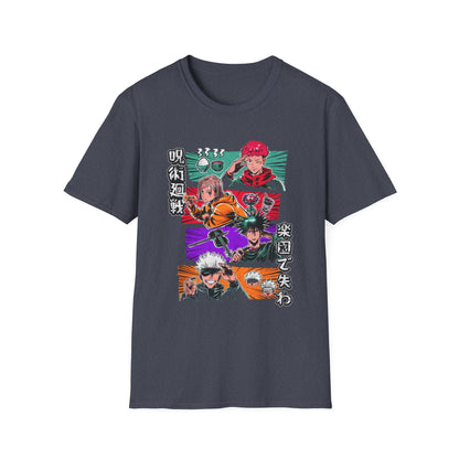 Japan Pop Culture Stars Anime Heroes T-Shirt